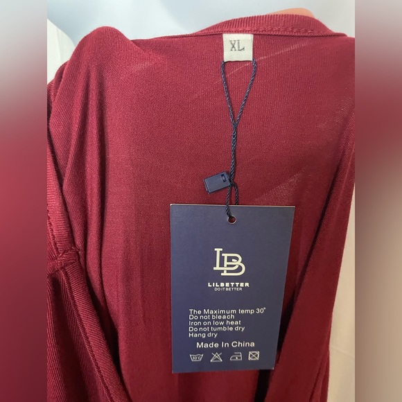 *SALE* Women’s long sleeve pleated stretchy dress, knee length pockets XL NWT - Picture 6 of 15